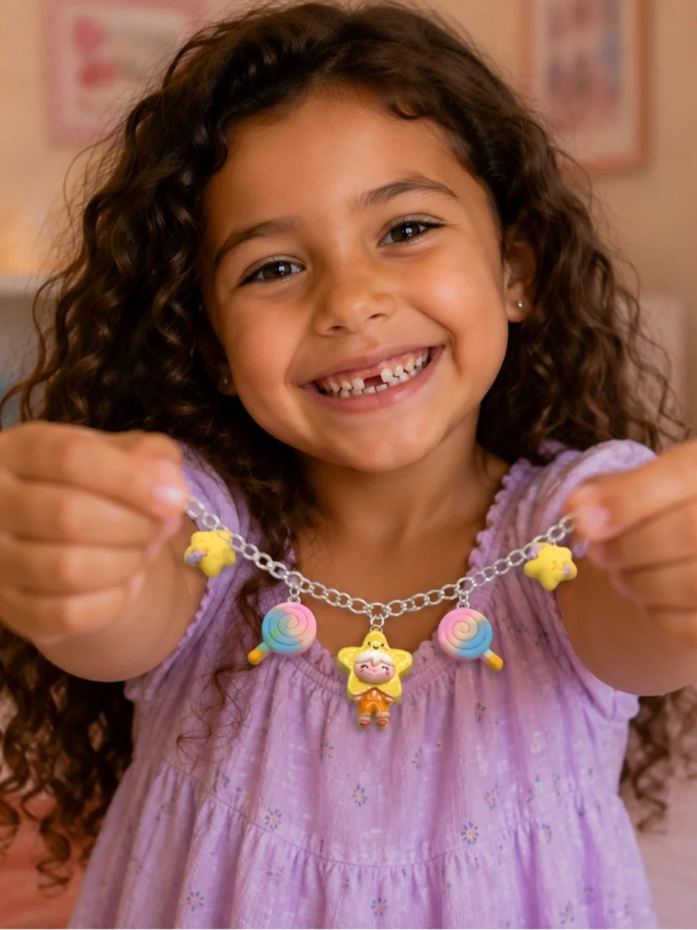 Handmade adorable yellow